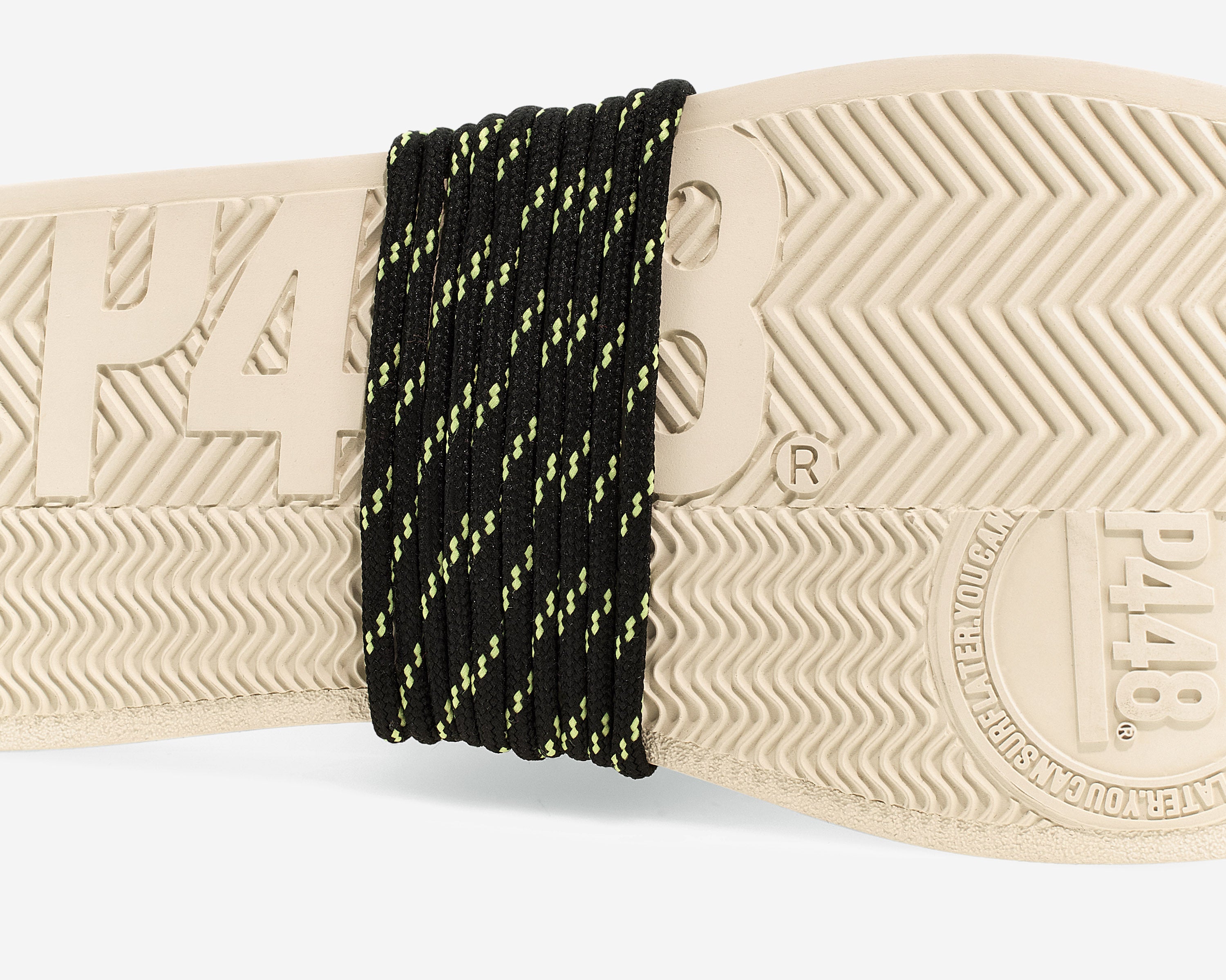 Shoelaces Black/Lime