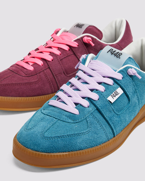 Monza Kaleidoscope Burgundy/Blue