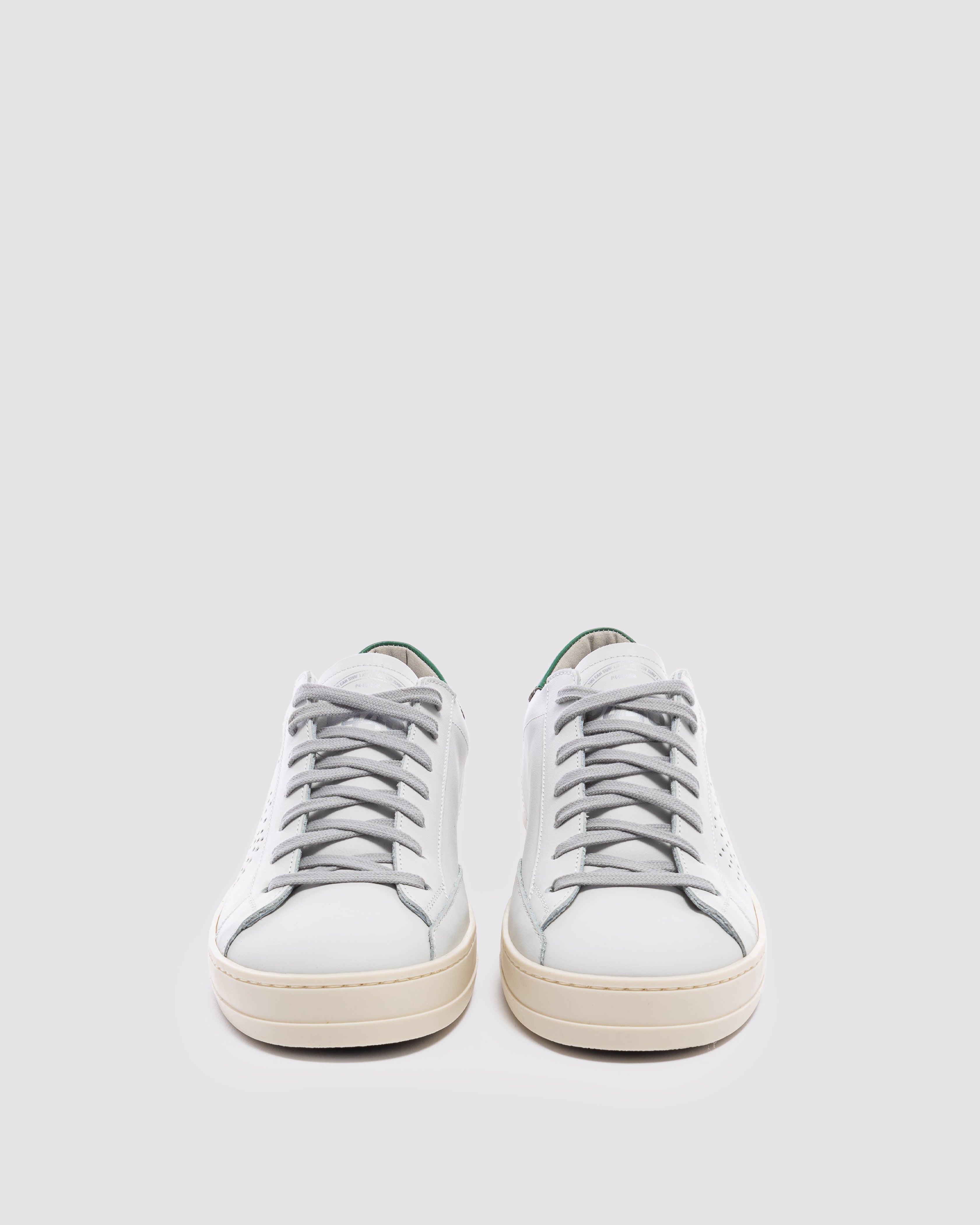 スニーカー P448 Men Sneakers S24CORJOHN WHITE GREEN White John White/Green Sneaker – P448®