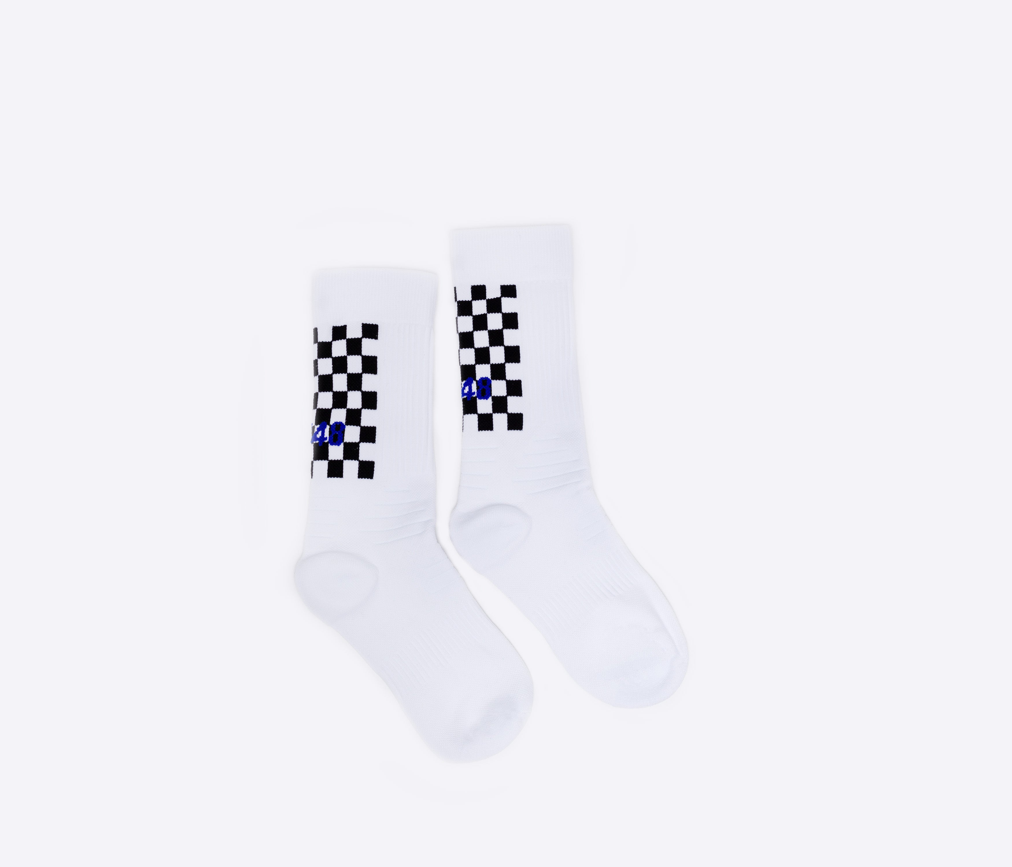 Socks White/Check