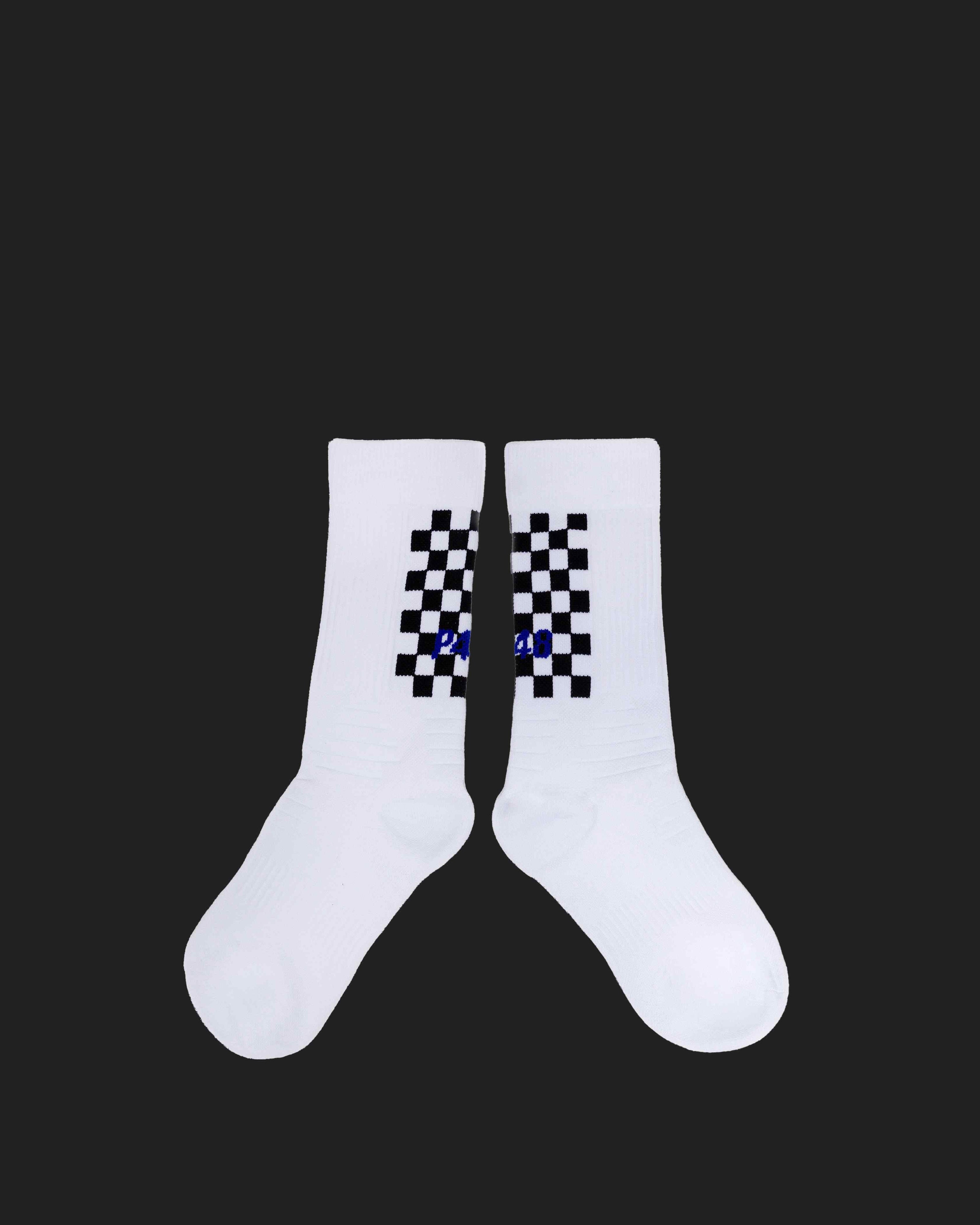 Socks White/Check