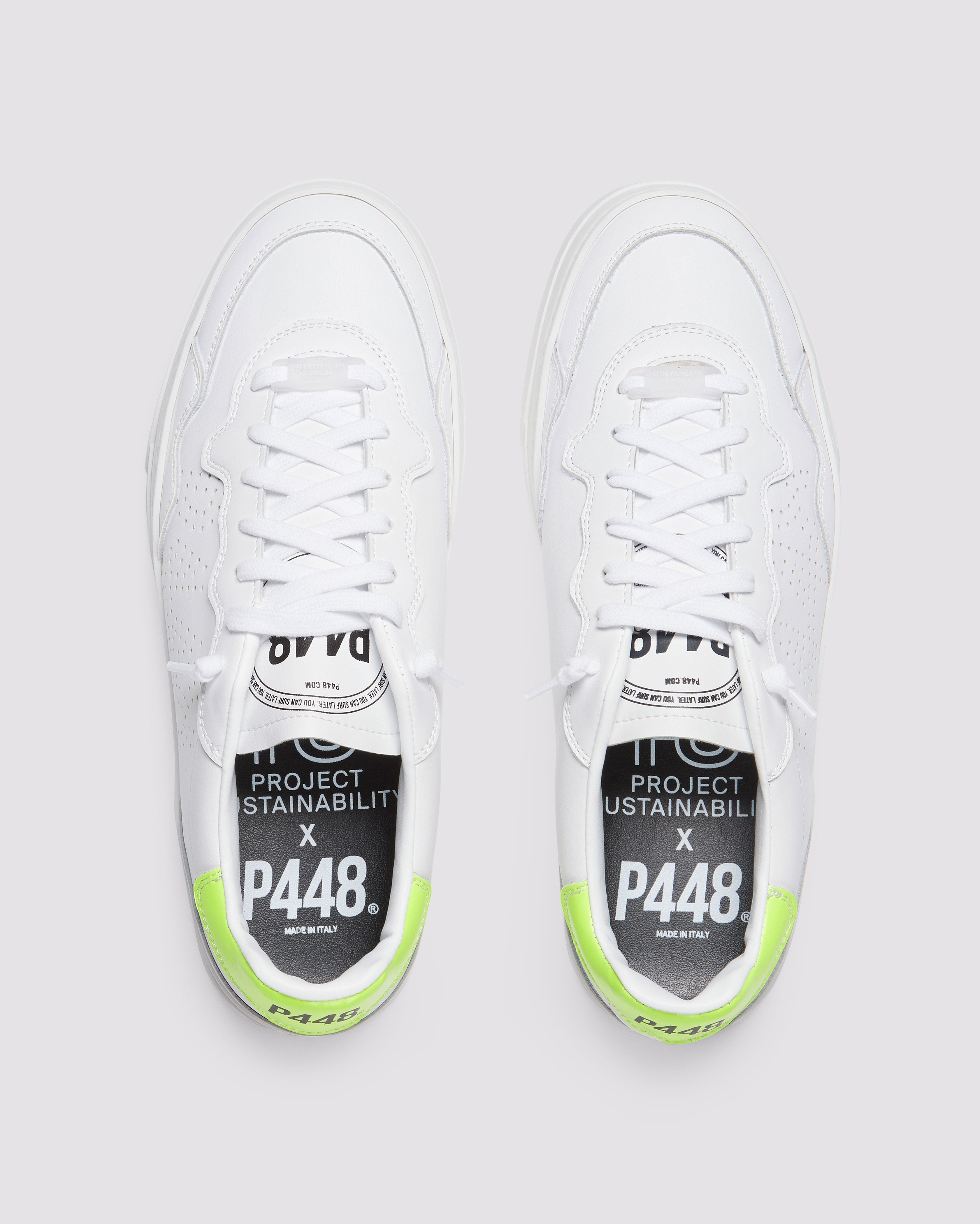 スニーカー P448 Women Sneakers CORBALI WHI SLV White Bali - Women's Sneaker – P448®