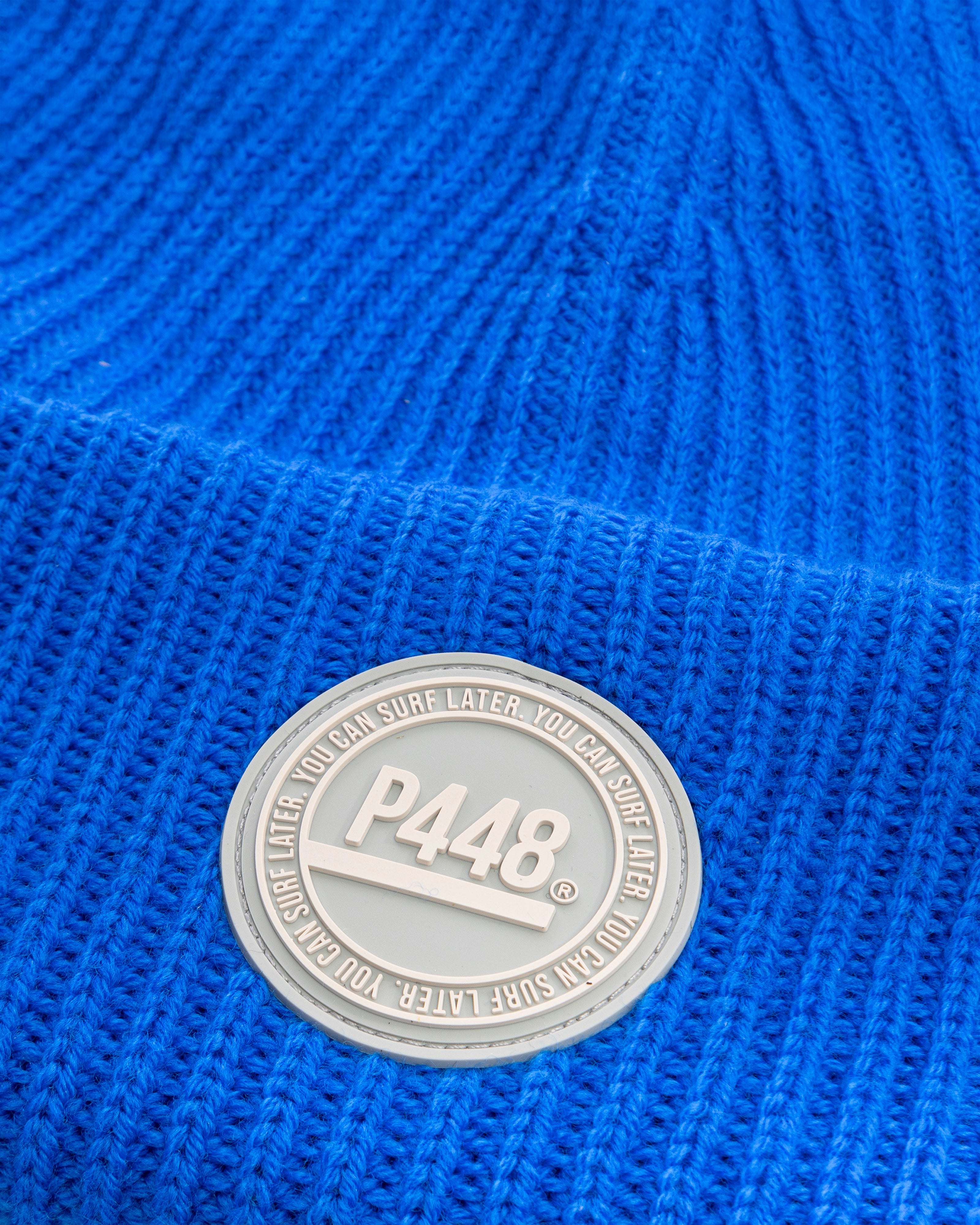 P448 Blue Beanie