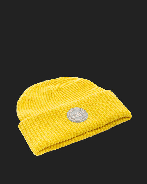 P448 Yellow Beanie