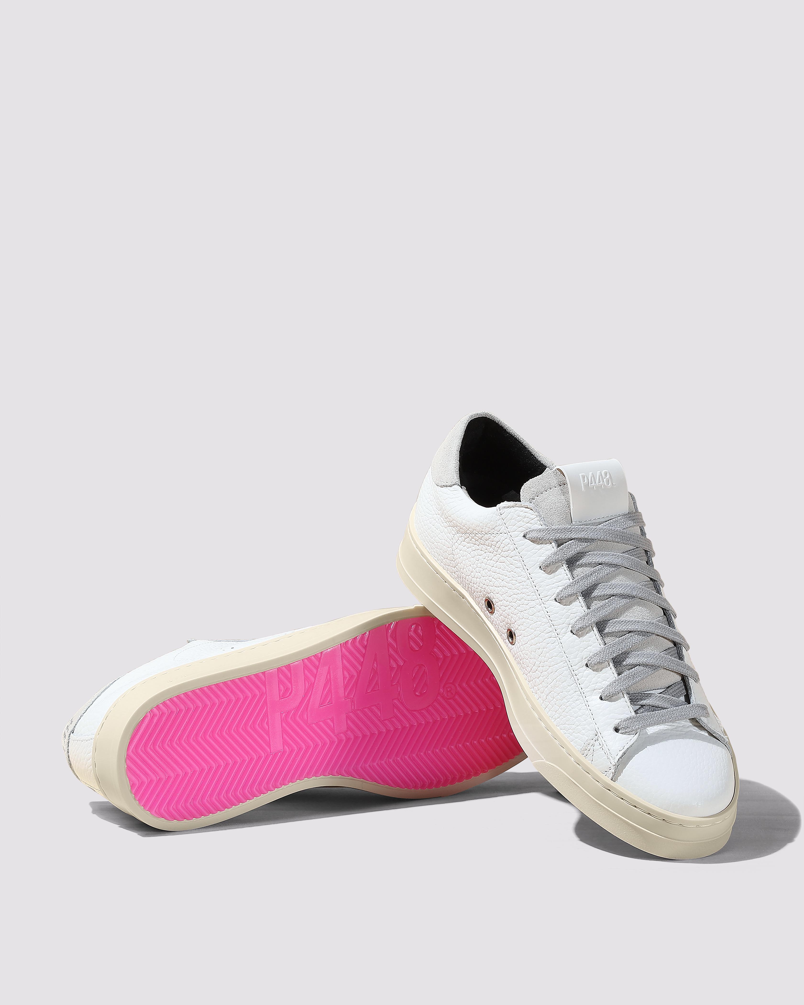 スニーカー P448 Men Sneakers S25JACKC101 WHIGREY PORP White Jack - Men's Sneaker – P448