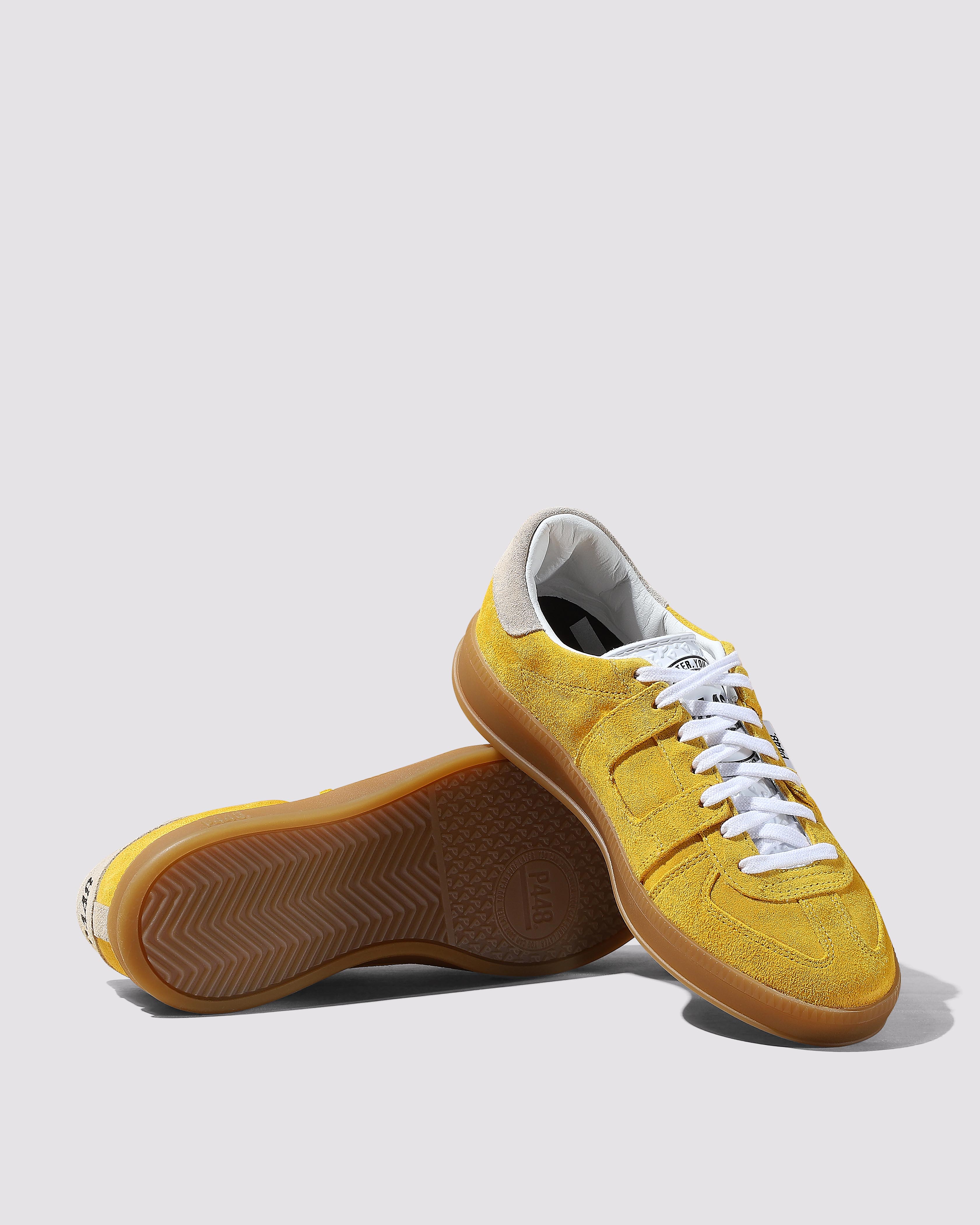 FIZZY SNEAKER MULES – YELLO