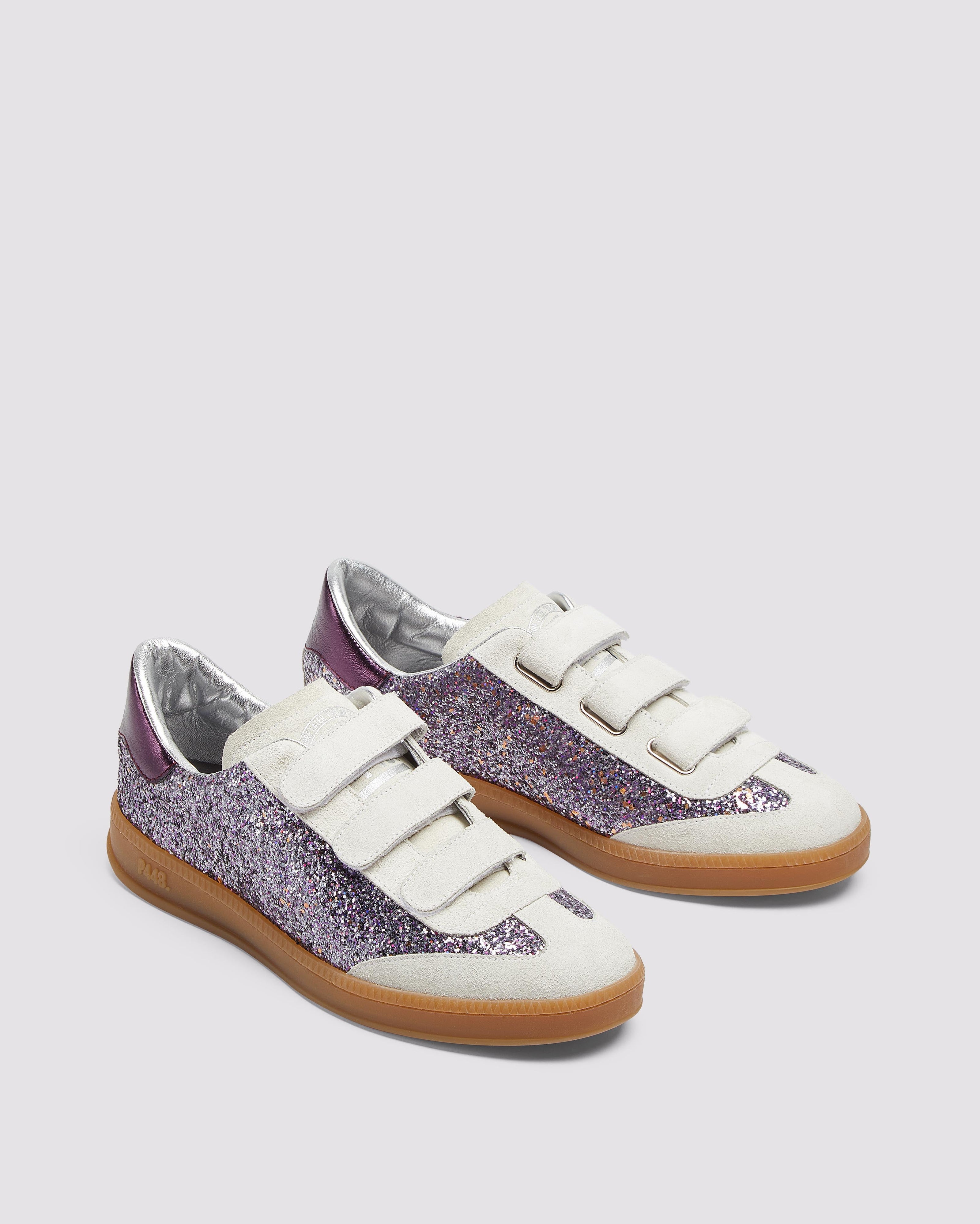 Capri Glitter/Purple