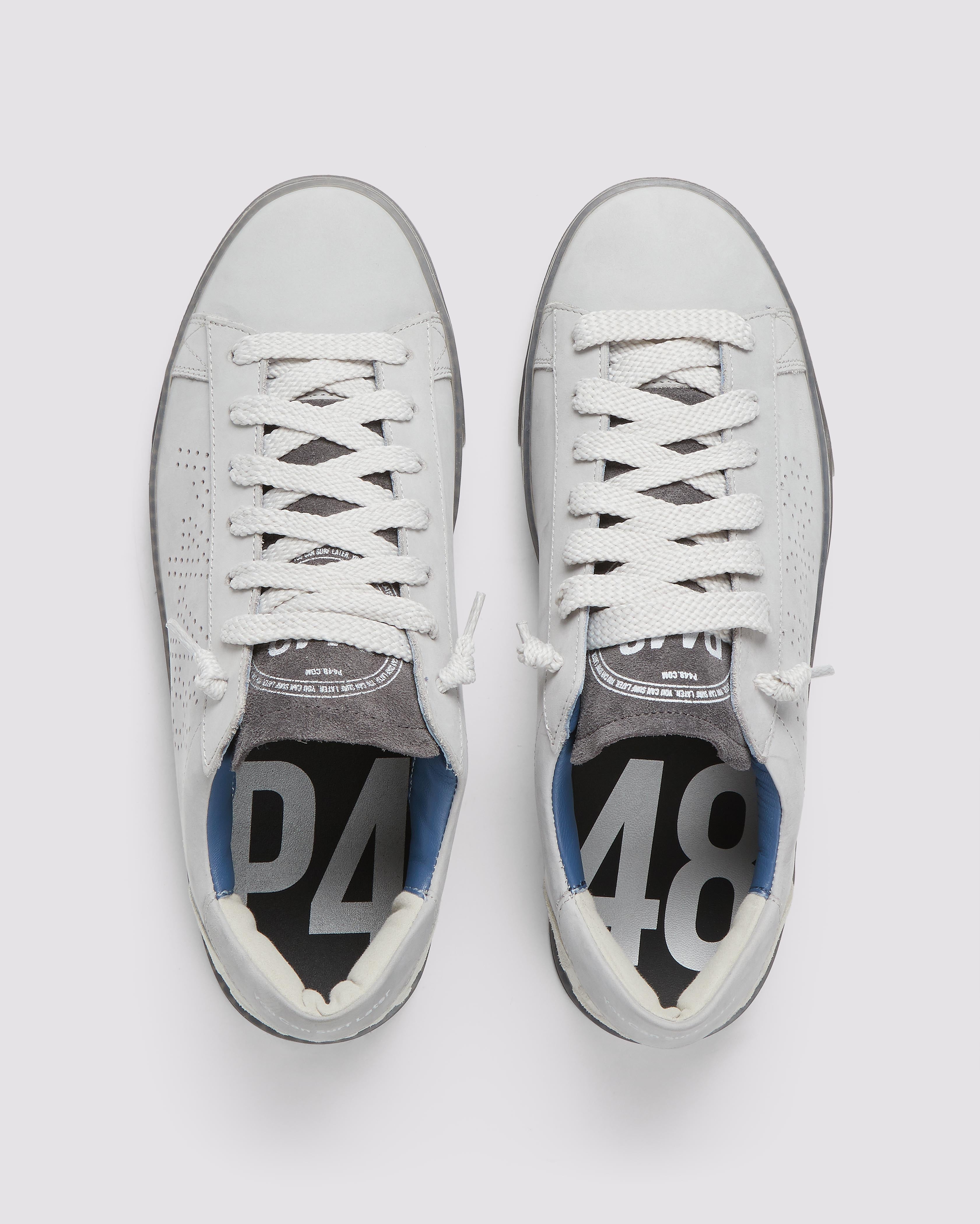 スニーカー P448 Men Sneakers S25VERT14 WHITE TAVBLUE White Jack - Men's Sneaker – P448