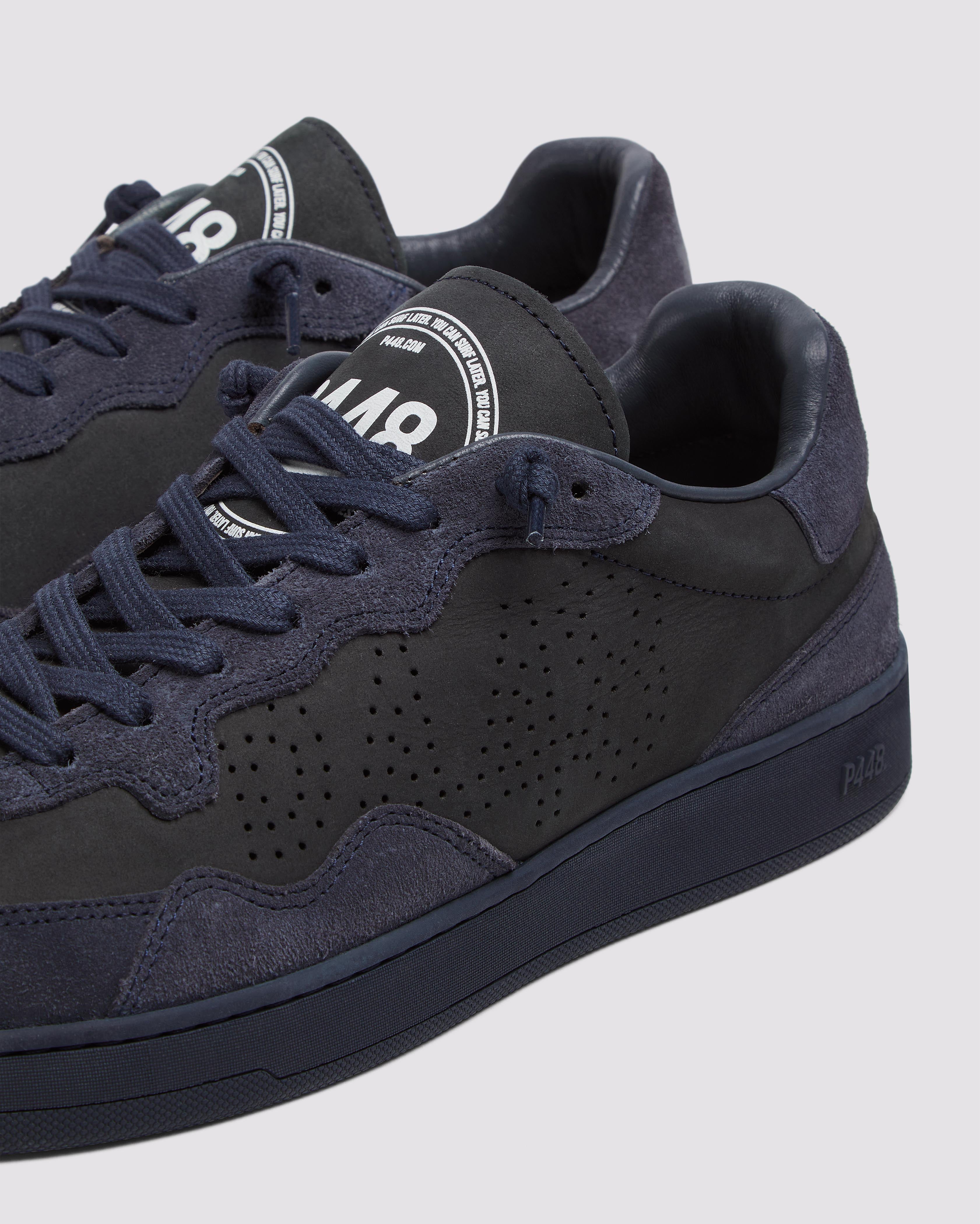 Vert All Blue - Men's Low-Top Blue Nubuck & Suede Sneaker – P448®