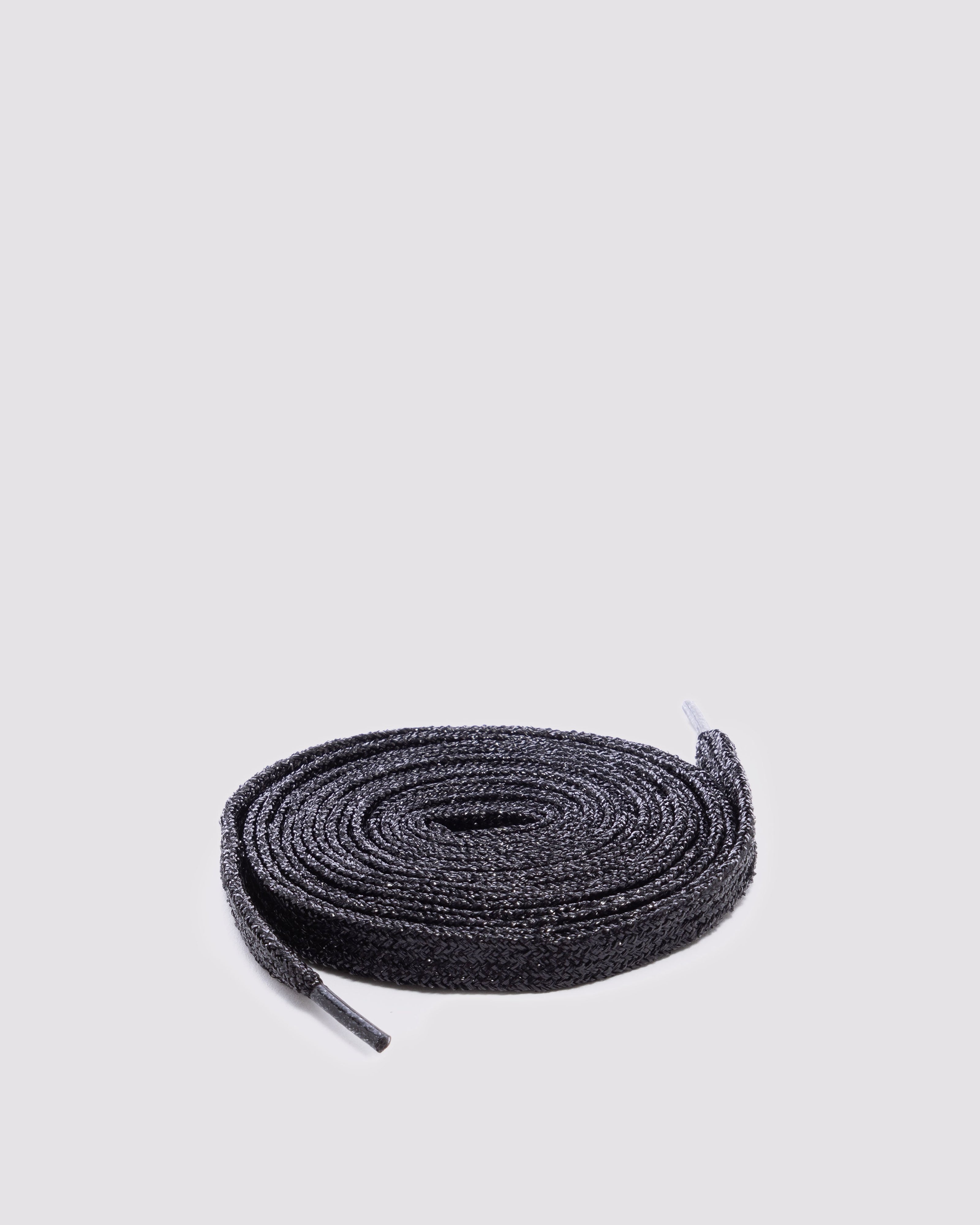 Shoelaces Black Sparkle