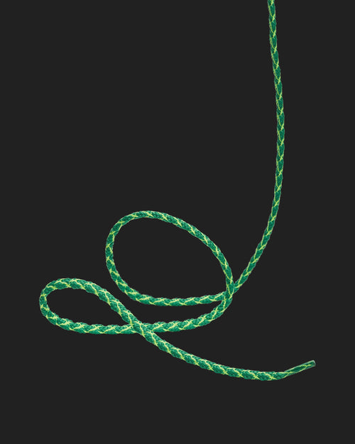 Shoelaces Multi Green