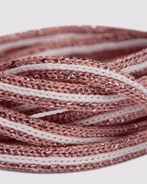 Shoelaces Rose/Pink Glitter