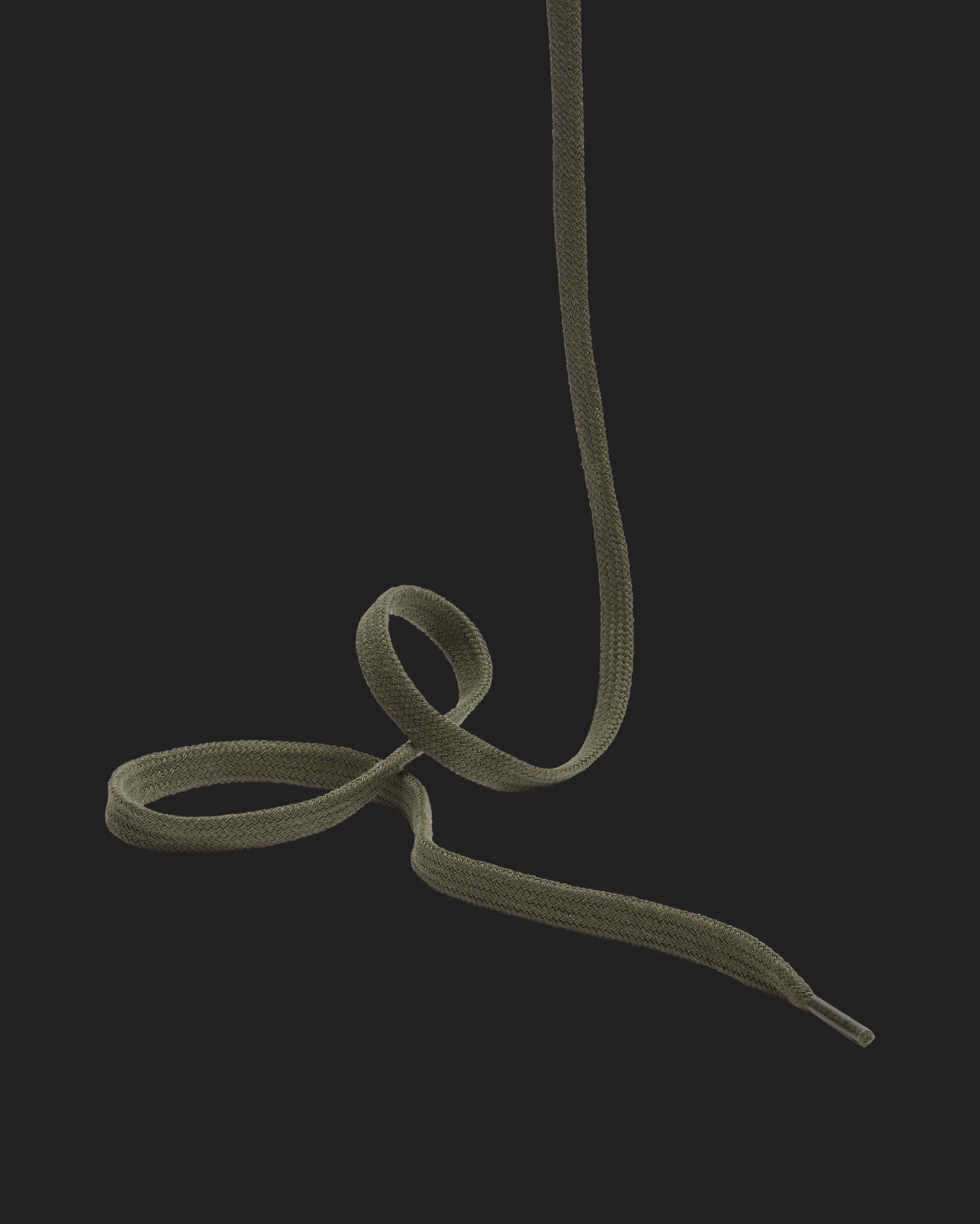 Shoelaces Olive Green