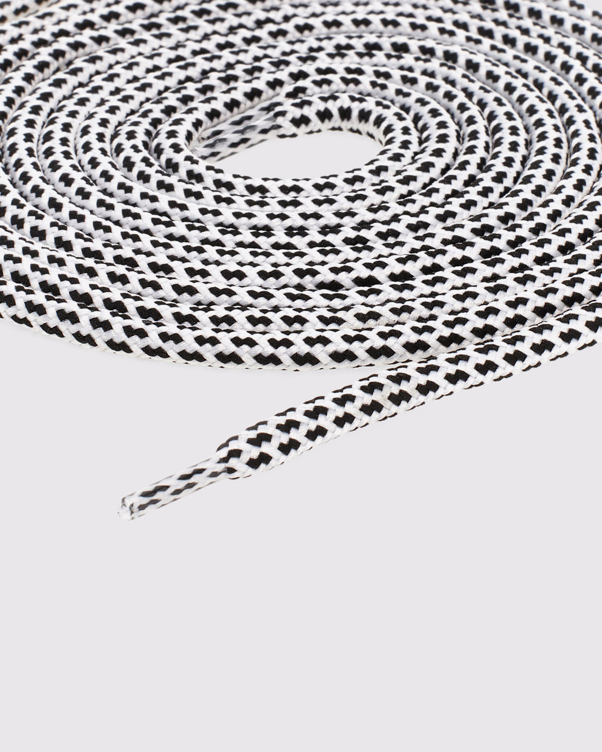 Shoelaces White/Black Speckled