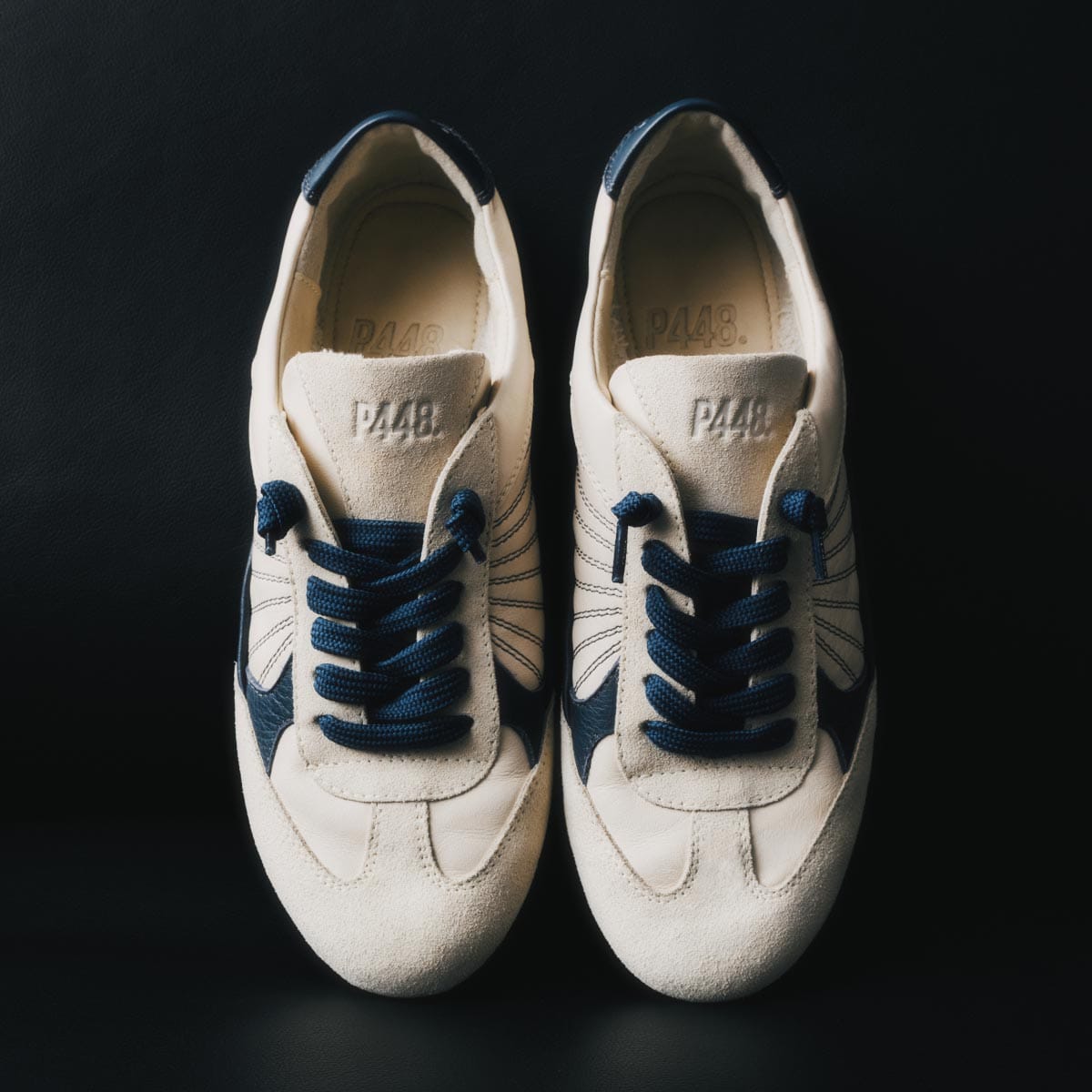 Lisbon Cream - Blue - Unisex Sneaker | P448 – P448®