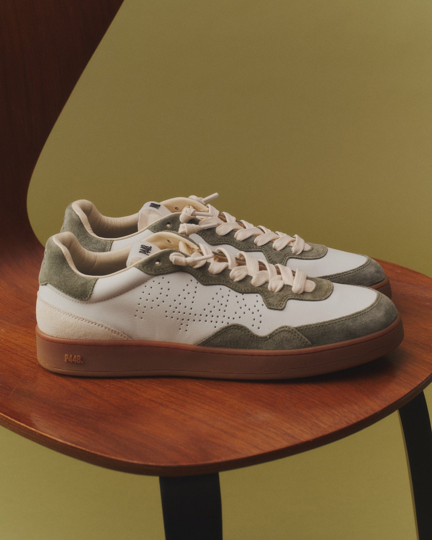 Vert White - Olive