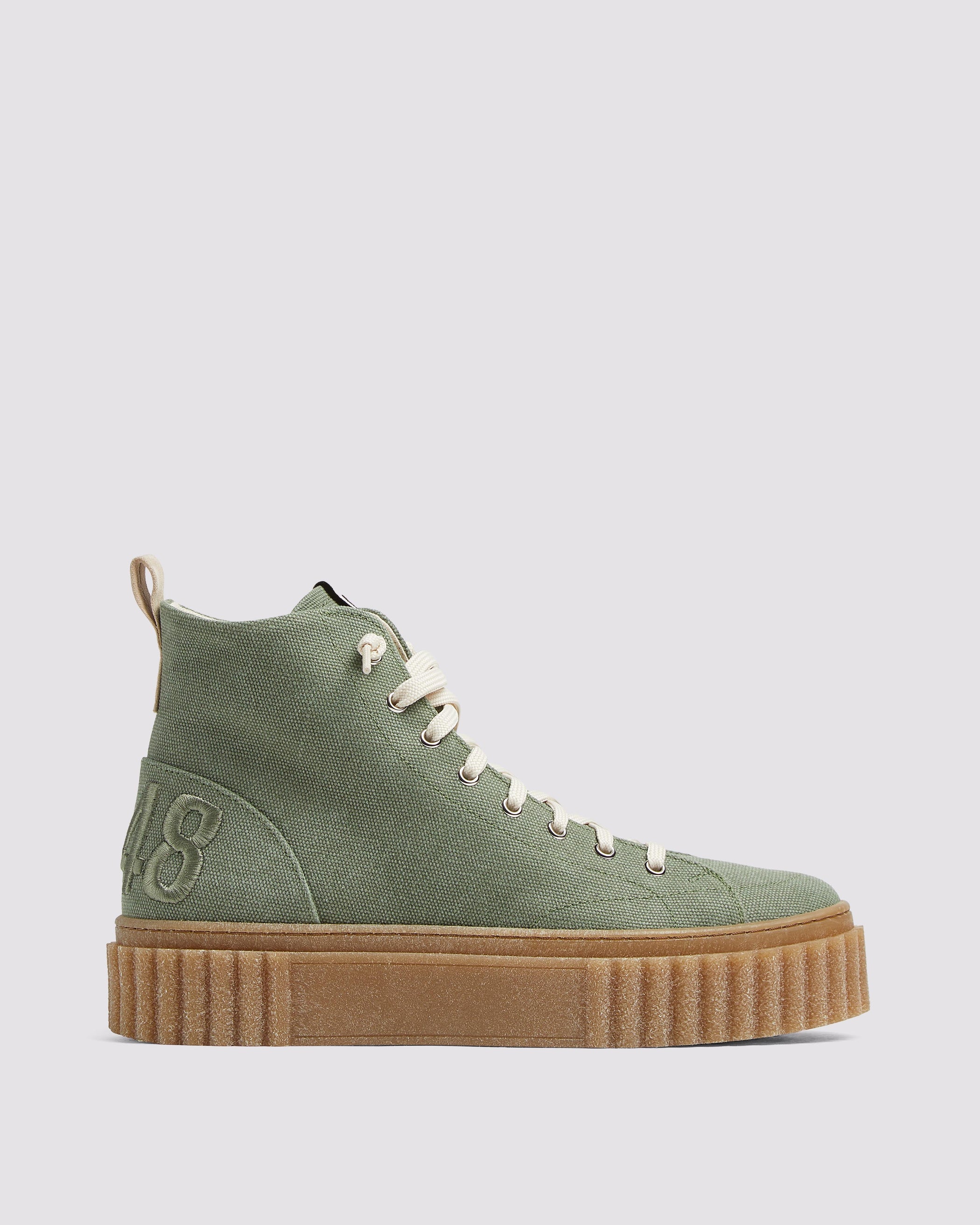 Creeper Hi Olive Canvas