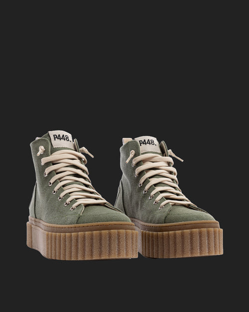 Creeper Hi Olive Canvas