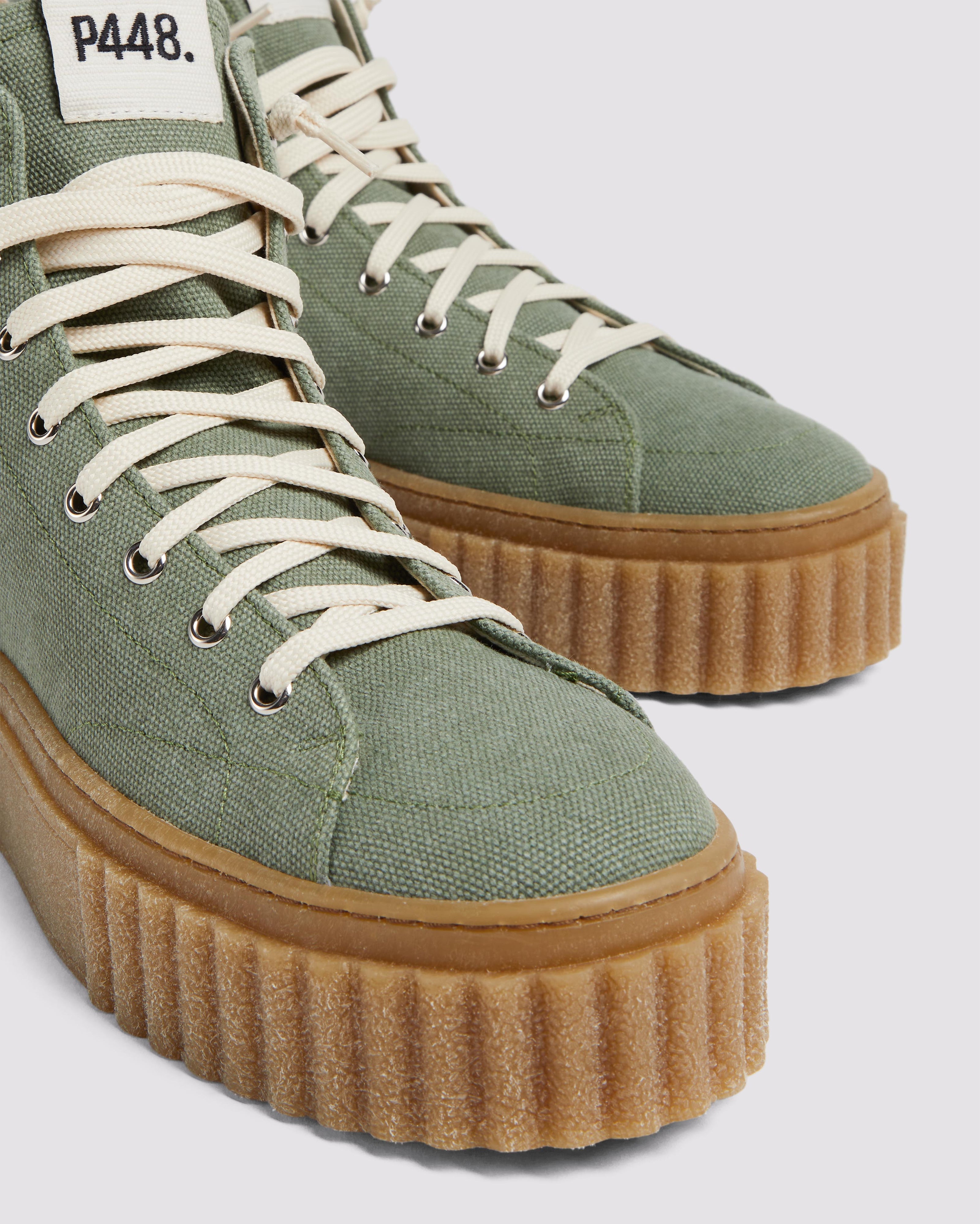 Creeper Hi Olive Canvas