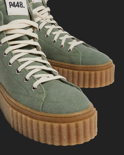 Creeper Hi Olive Canvas