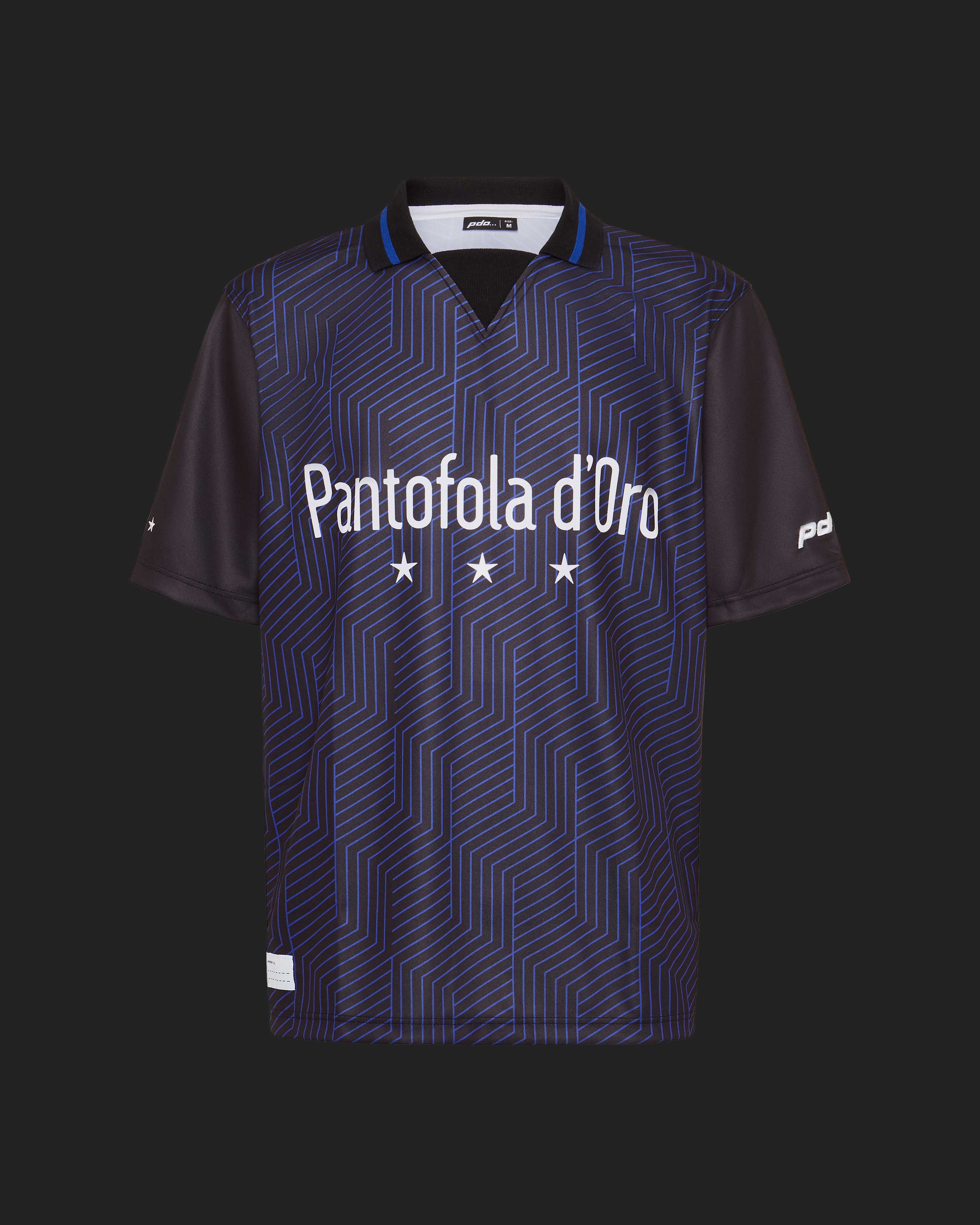 Pantofola d'Oro Jersey Black/Blue