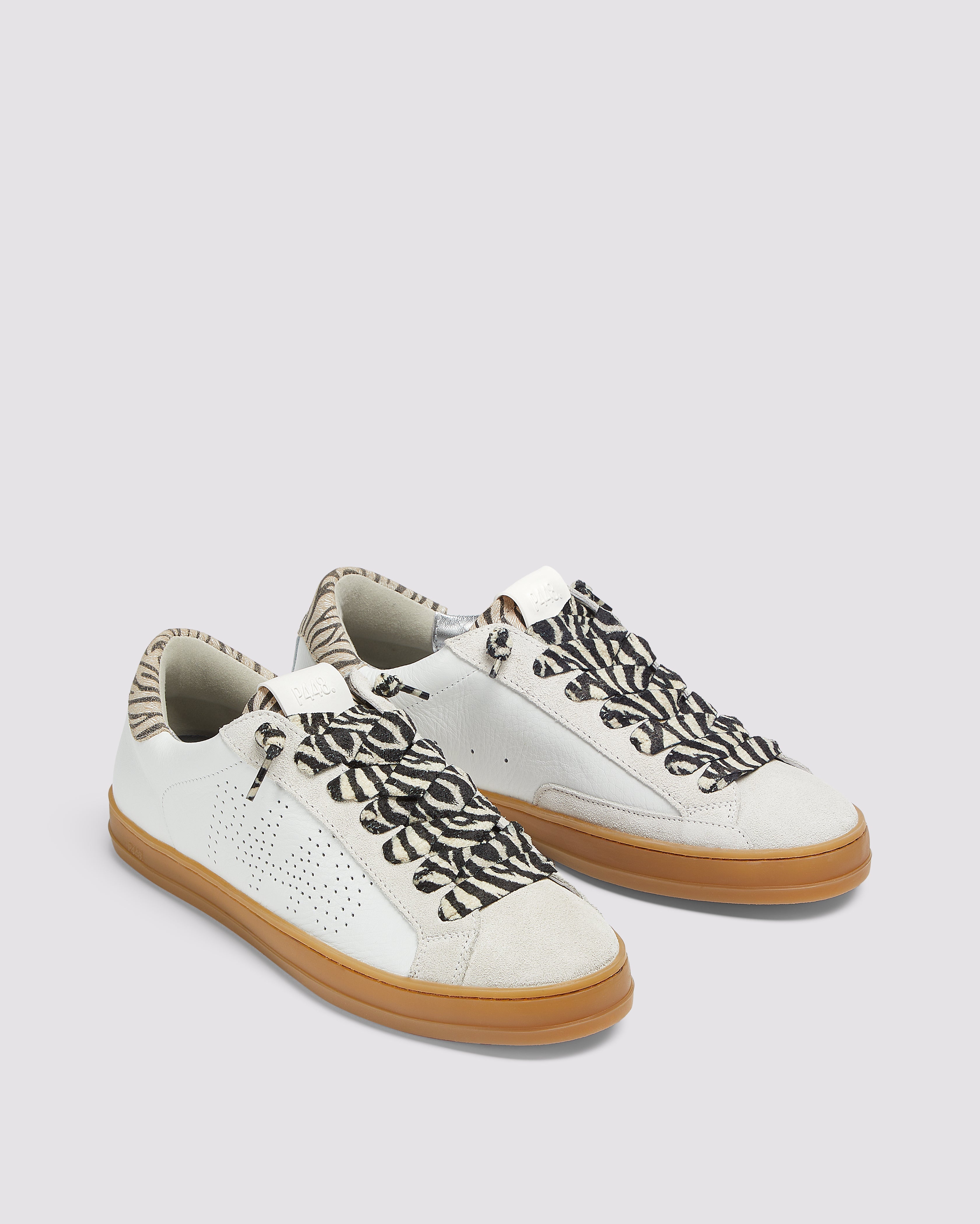 John Wild - Zebra White - Women's Sneaker | P448 – P448®