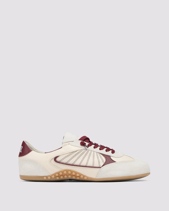 Lisbon Cream - Maroon - View 1