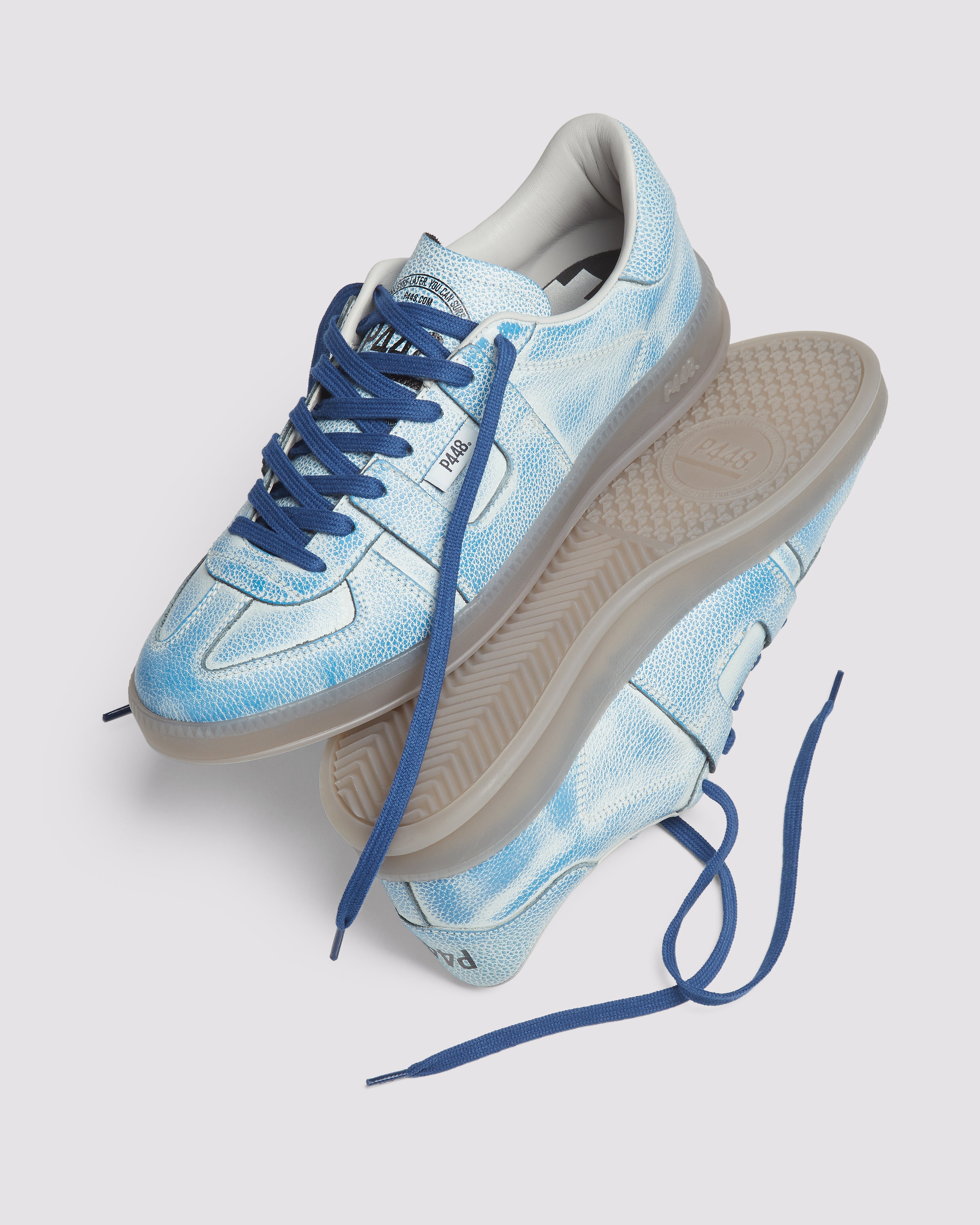 Monza Patina - Sky - Unisex Sneaker | P448 – P448®