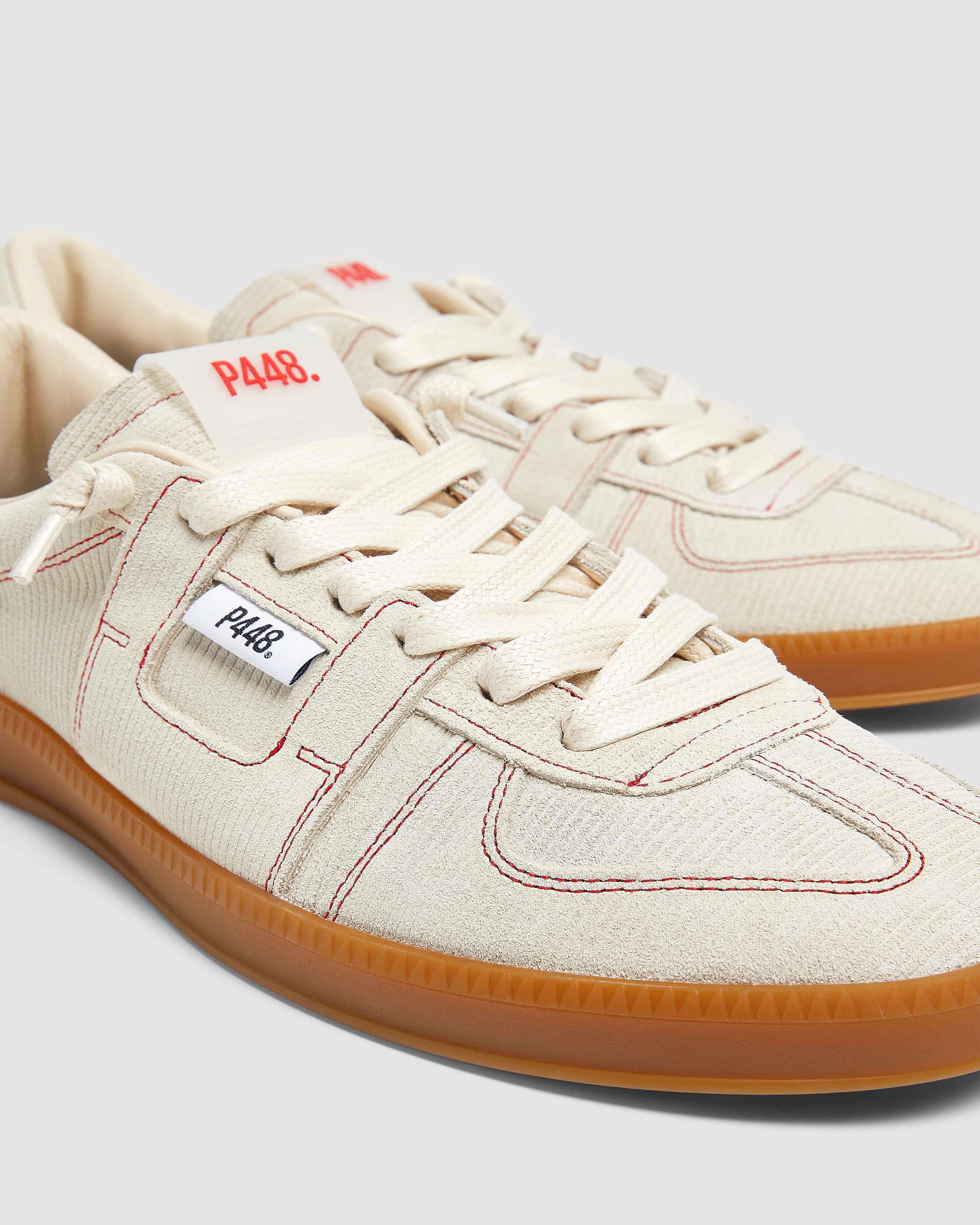 MMM Monza Corduroy - Cream - Women's Sneaker | P448 – P448®