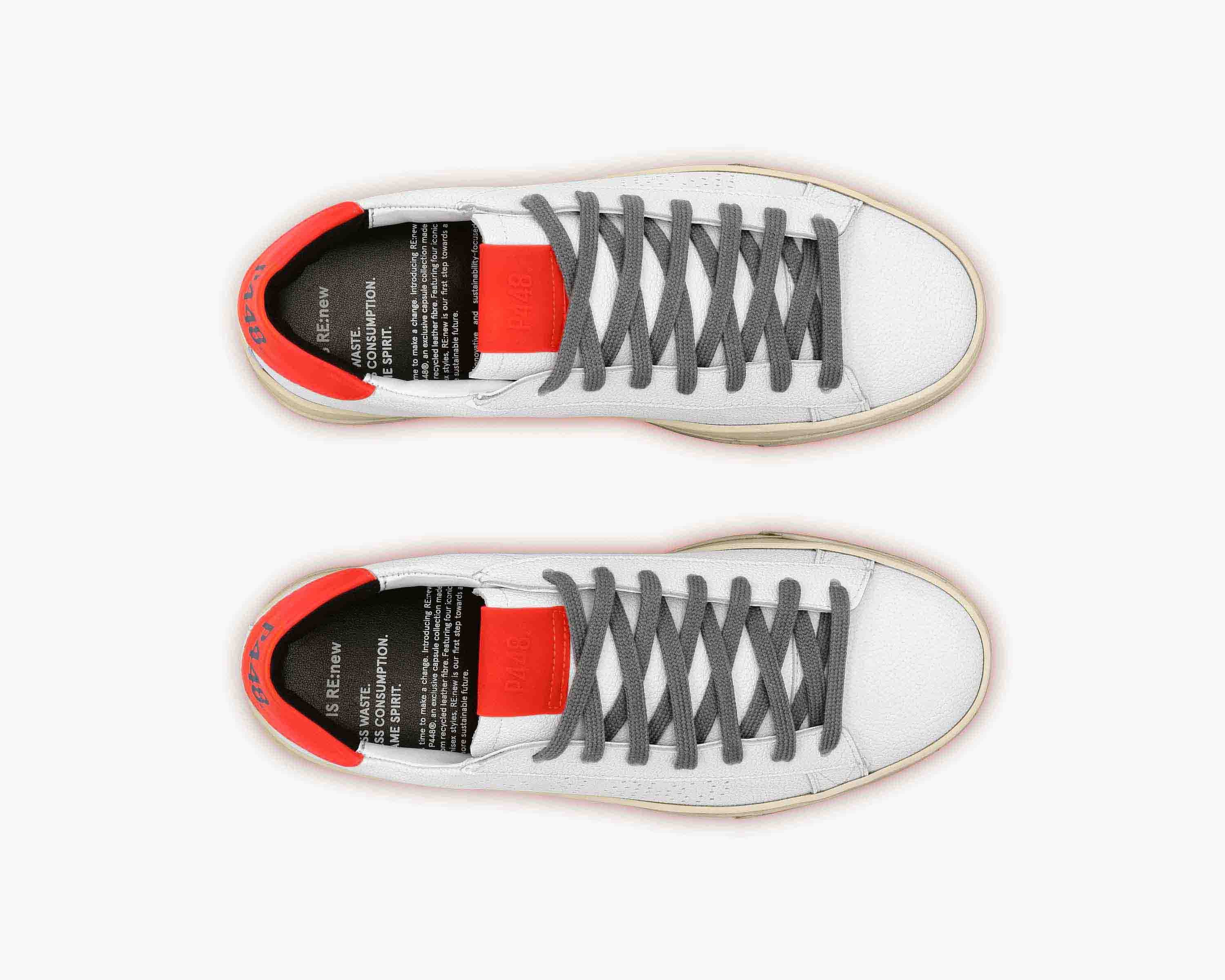 Jack Velcro White Sneaker – P448